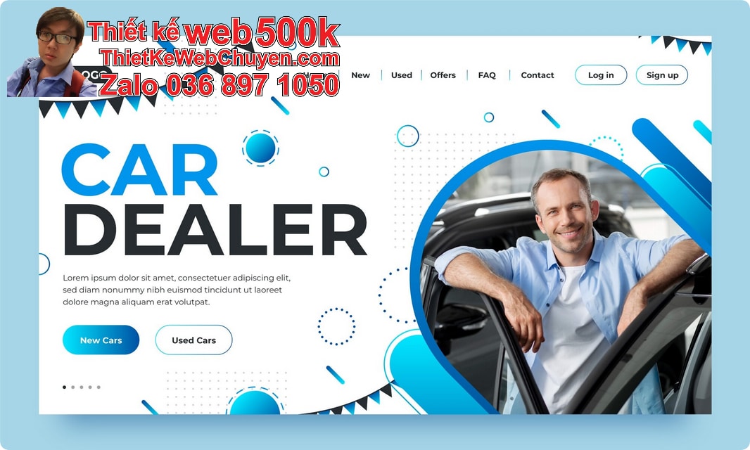 Nâng cấp web bán xe oto Hyundai