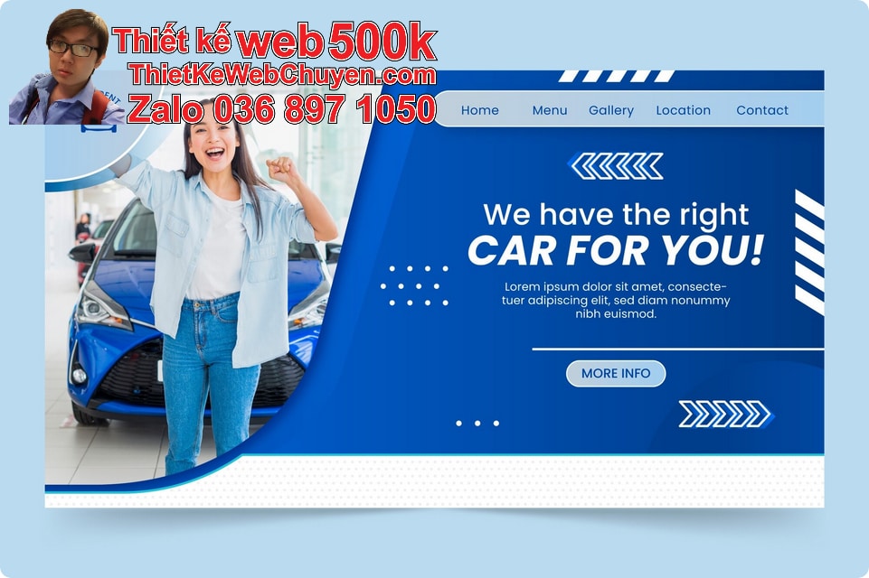 Nâng cấp web bán xe oto Toyota