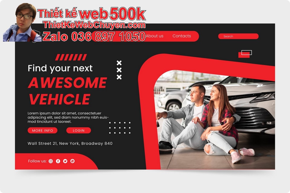 Nâng cấp web bán xe oto Toyota