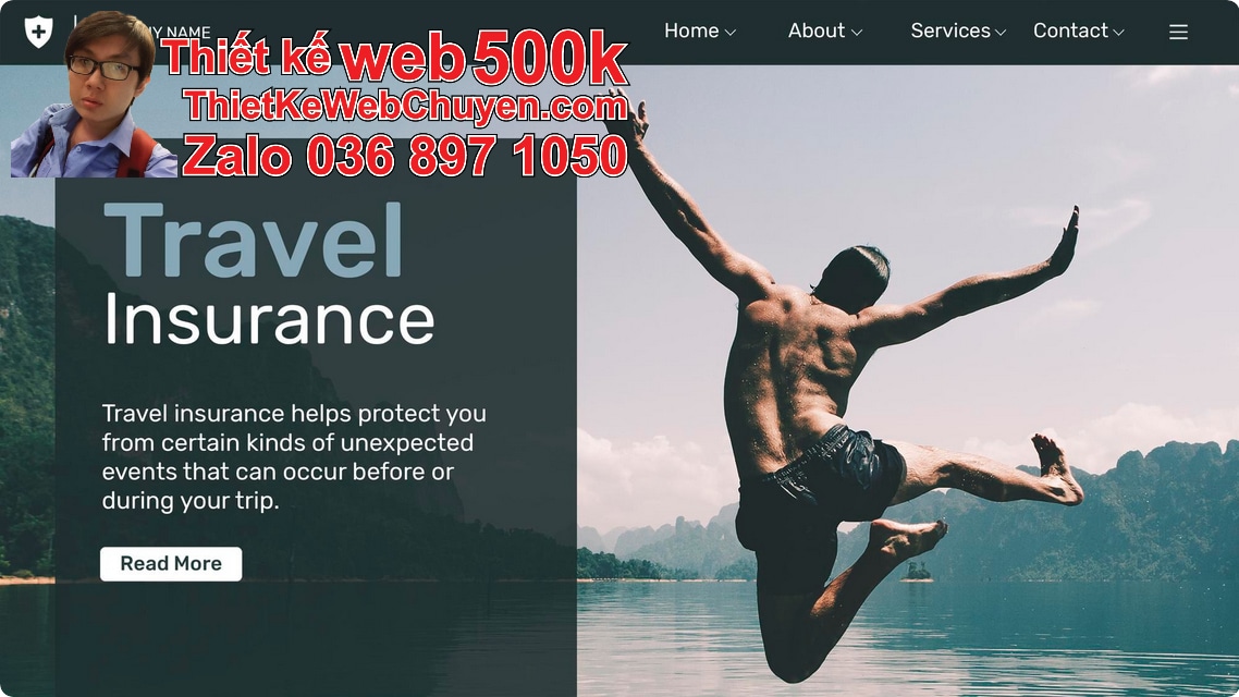 Nâng cấp web công ty bán bảo hiểm Nâng cấp web công ty bán bảo hiểm