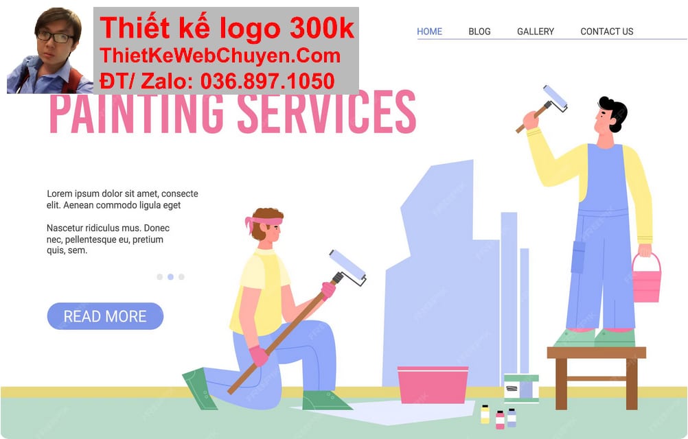 Nâng cấp web công ty bán sơn Nâng cấp web công ty bán sơn