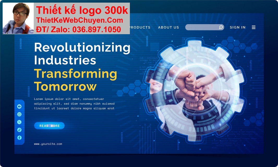 Nâng cấp web công ty công nghệ Nâng cấp web công ty công nghệ