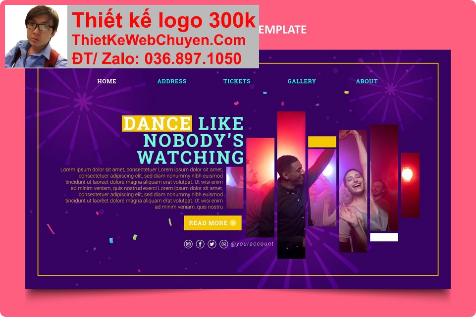 Nâng cấp web công ty giải trí Nâng cấp web công ty giải trí