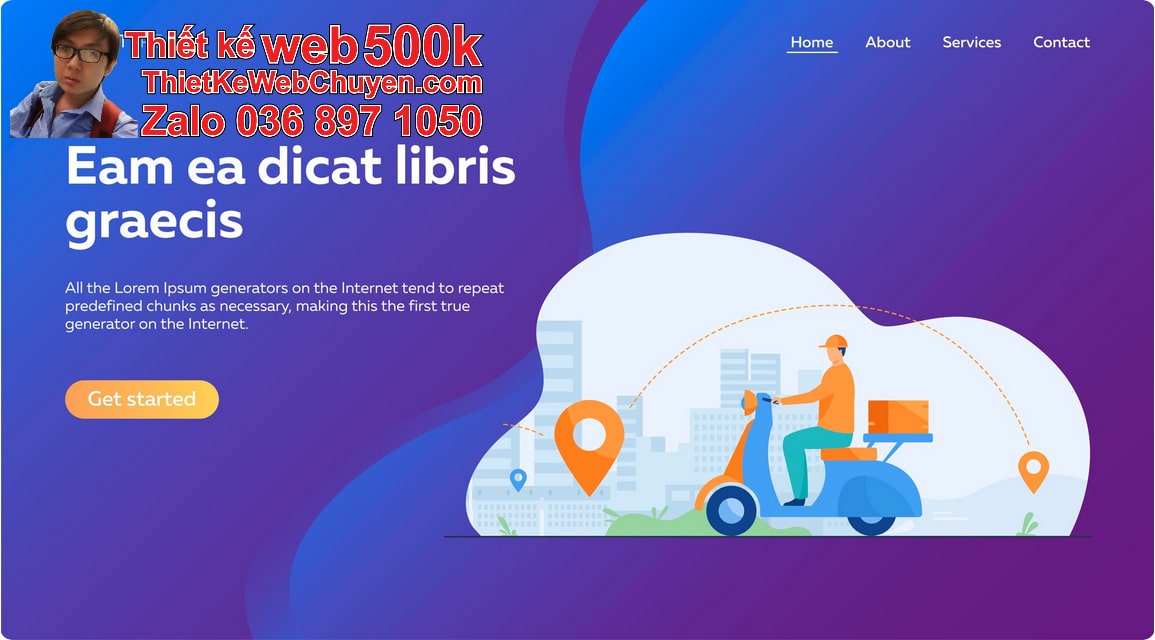 Nâng cấp web công ty giao hàng nhanh Nâng cấp web công ty giao hàng nhanh