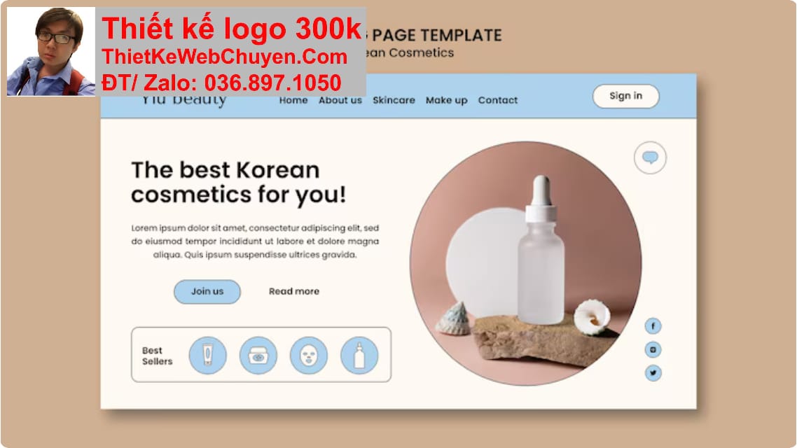 Nâng cấp web công ty hóa mỹ phẩm Nâng cấp web công ty hóa mỹ phẩm