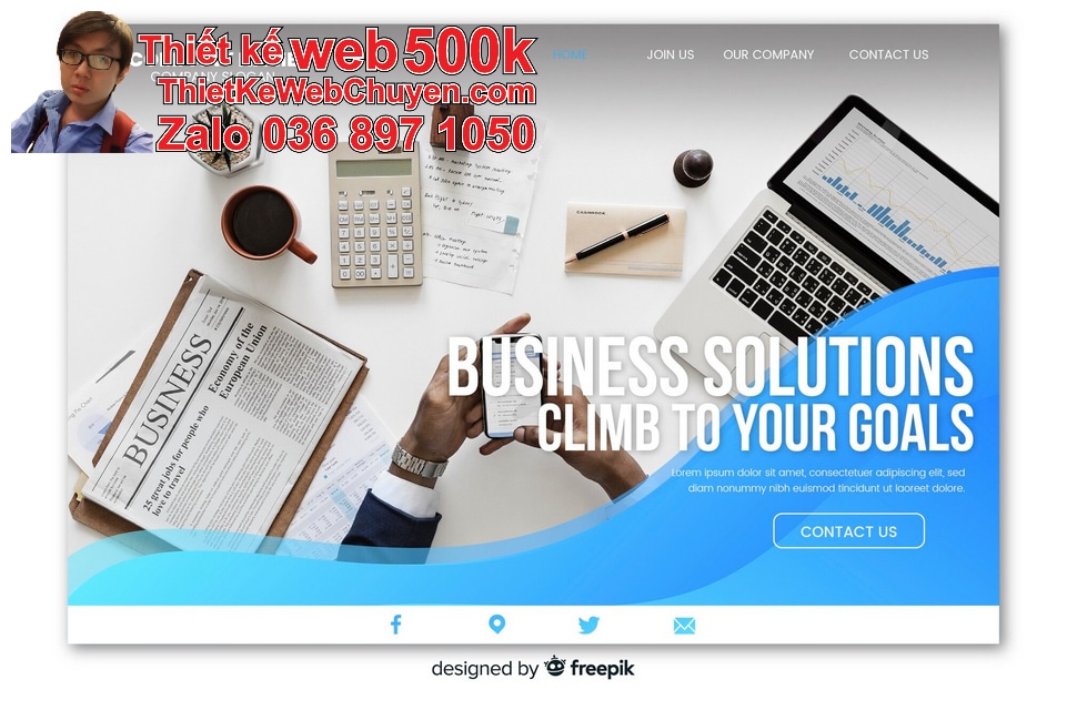 Nâng cấp web công ty kế toán