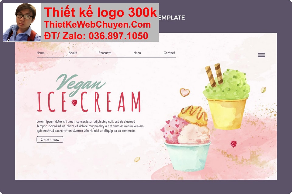 Nâng cấp web công ty kem Nâng cấp web công ty kem