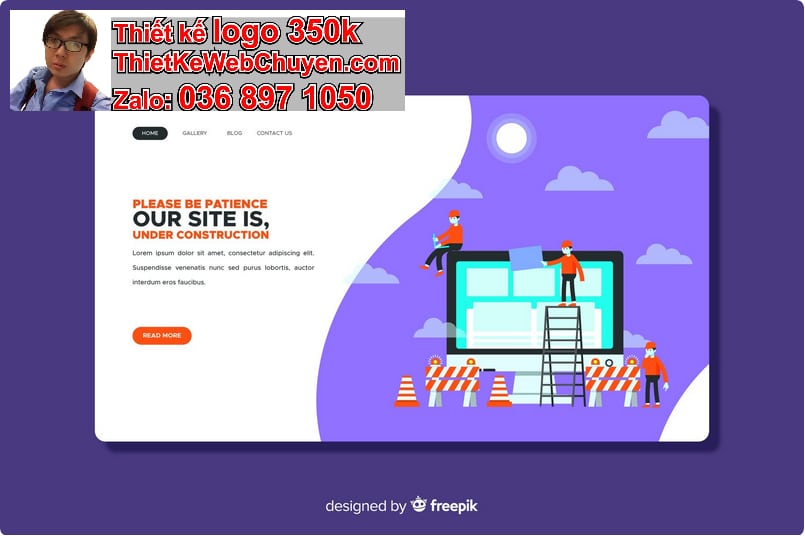 Nâng cấp web công ty làm bảng hiệu quảng cáo