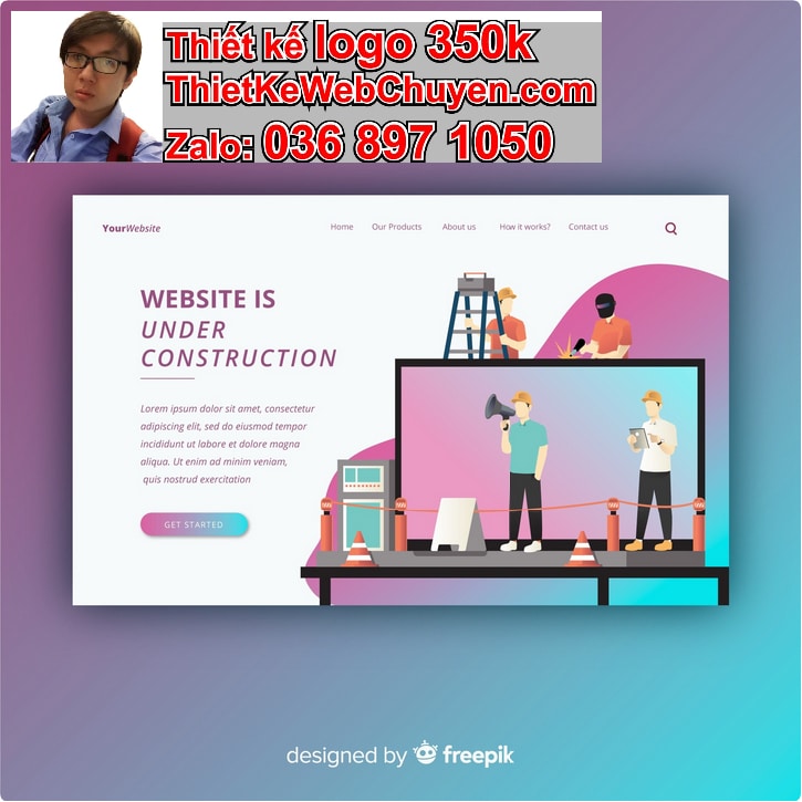 Nâng cấp web công ty làm bảng hiệu quảng cáo