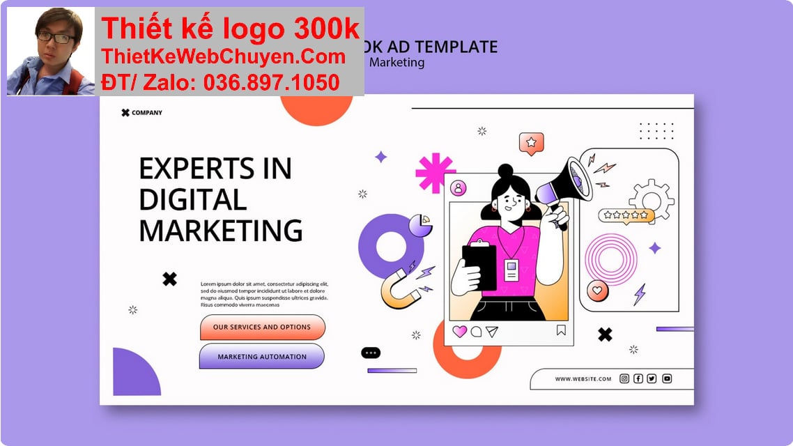 Nâng cấp web công ty marketing Nâng cấp web công ty marketing