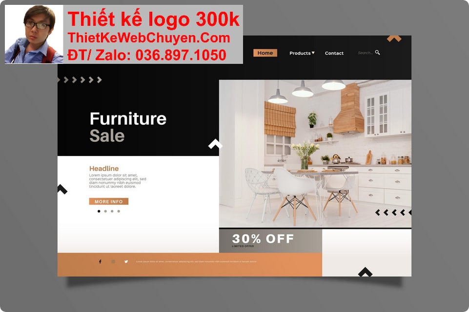 Nâng cấp web công ty nội thất Nâng cấp web công ty nội thất