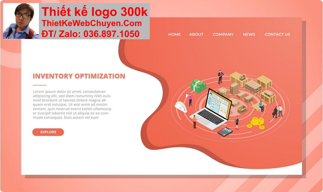 Nâng cấp web công ty vận tải logistics
