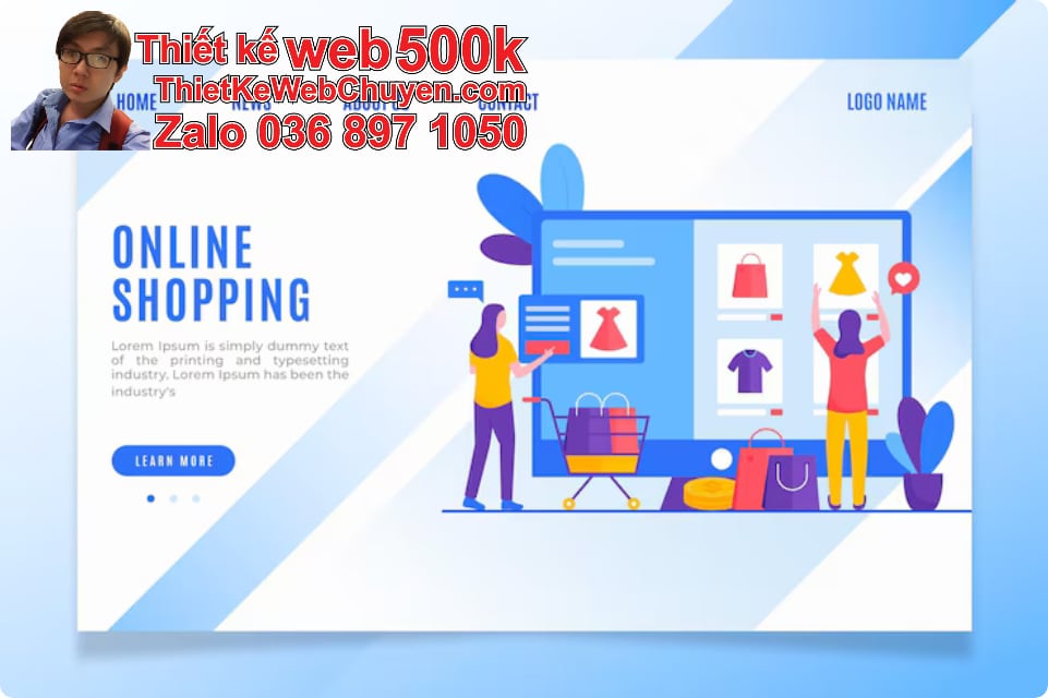 Nâng cấp web cửa hàng bách hoá
