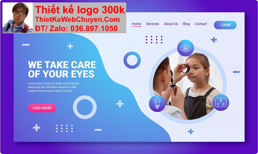 Nâng cấp web cửa hàng mắt kính Nâng cấp web cửa hàng mắt kính