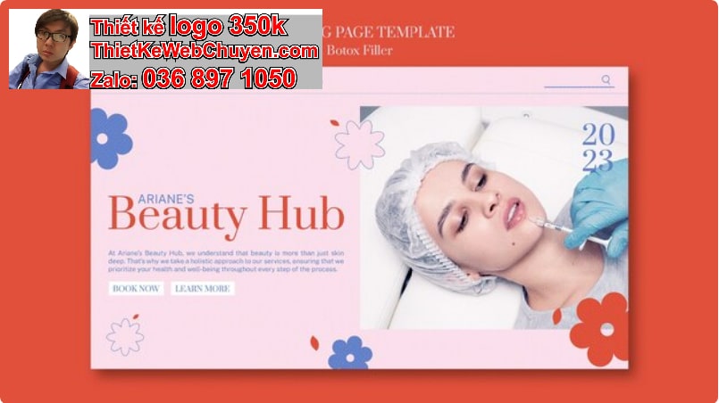Nâng cấp web dịch vụ Beauty clinic