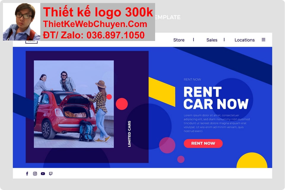 Nâng cấp web dịch vụ cho thuê xe Nâng cấp web dịch vụ cho thuê xe