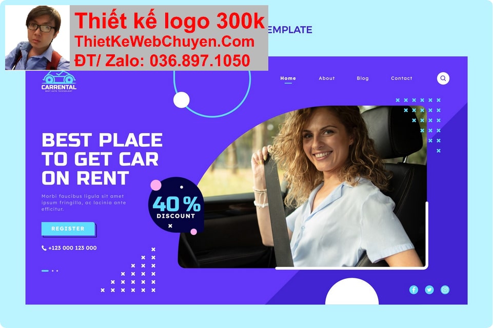 Nâng cấp web dịch vụ cho thuê xe Nâng cấp web dịch vụ cho thuê xe