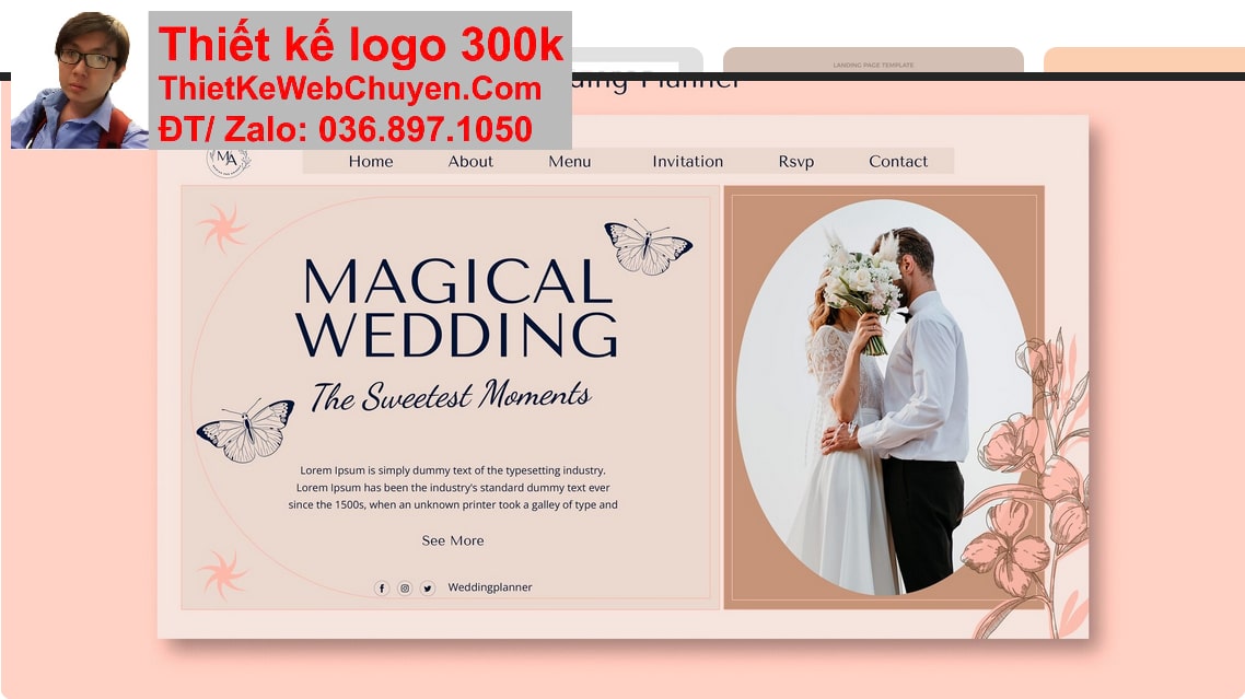 Nâng cấp web dịch vụ cưới hỏi