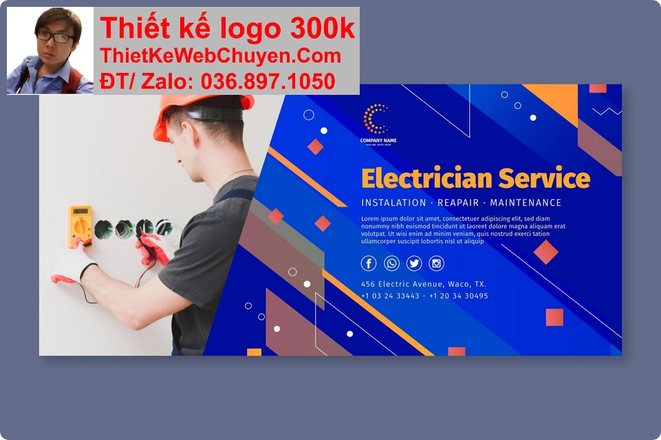 Nâng cấp web dịch vụ sữa chữa điện nước Nâng cấp web dịch vụ sữa chữa điện nước