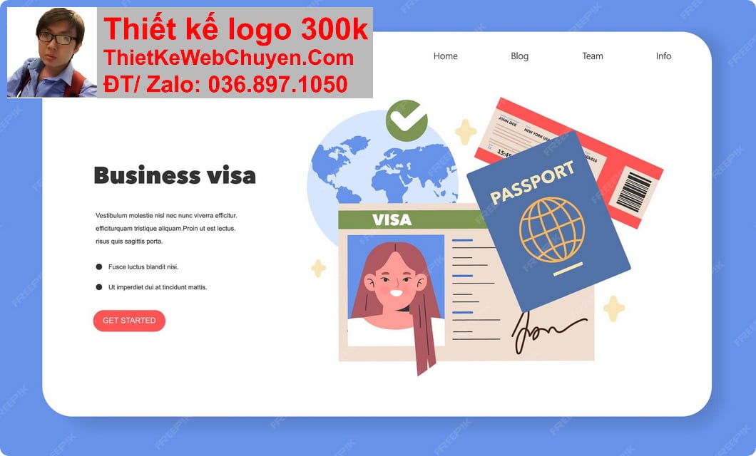 Nâng cấp web dịch vụ tư vấn Visa Nâng cấp web dịch vụ tư vấn Visa