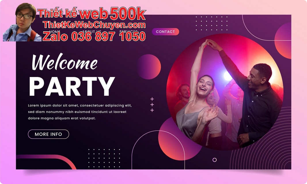 Nâng cấp web hội khiêu vũ