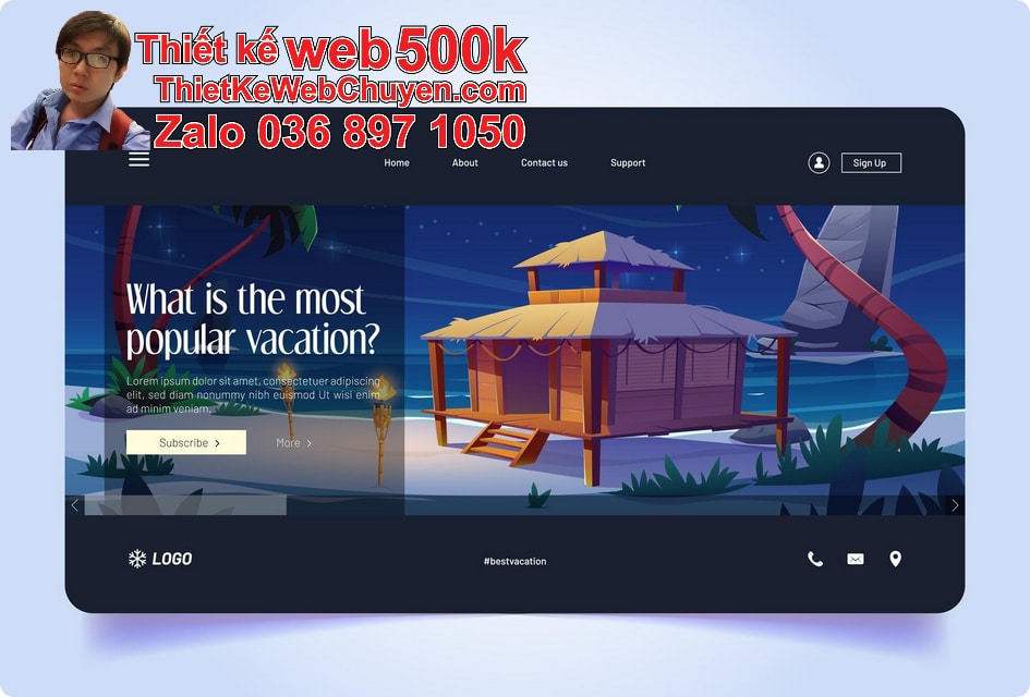 Nâng cấp web homestay Nâng cấp web homestay