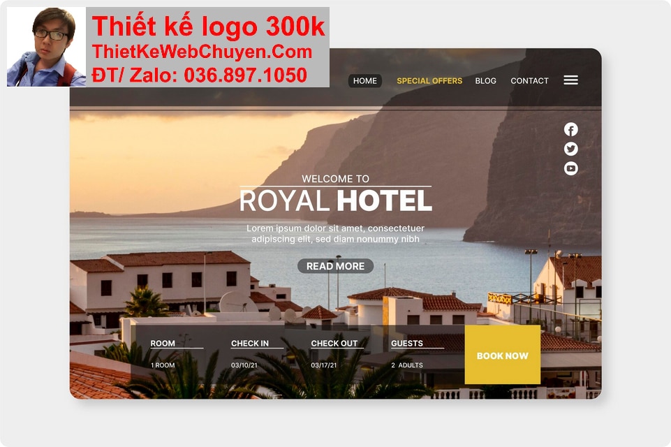 Nâng cấp web khách sạn nhà nghỉ resort Nâng cấp web khách sạn nhà nghỉ resort