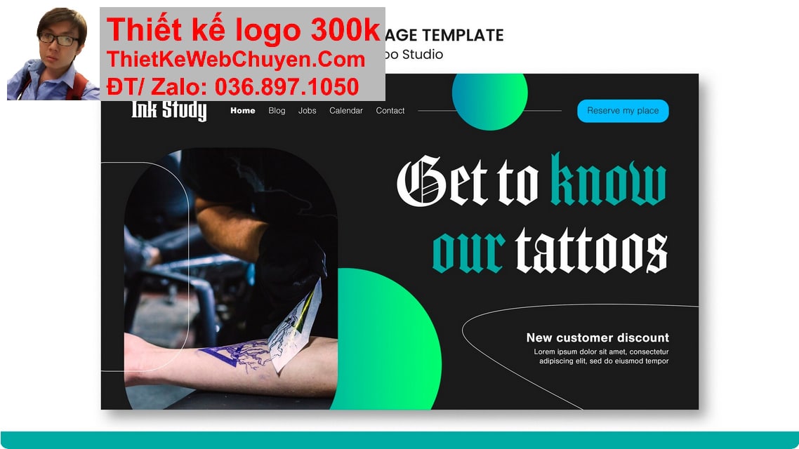 Nâng cấp web phun xăm thẩm mỹ Nâng cấp web phun xăm thẩm mỹ