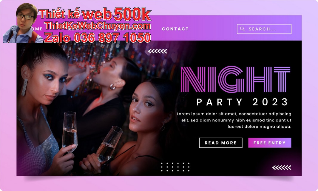 Nâng cấp web quán karaoke
