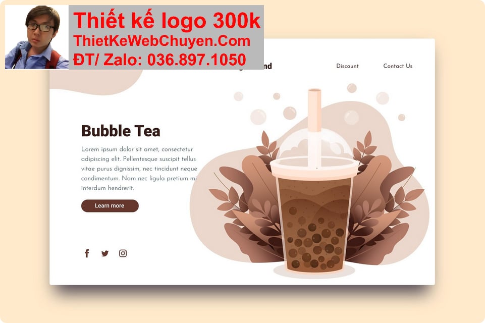 Nâng cấp web quán trà sữa Nâng cấp web quán trà sữa