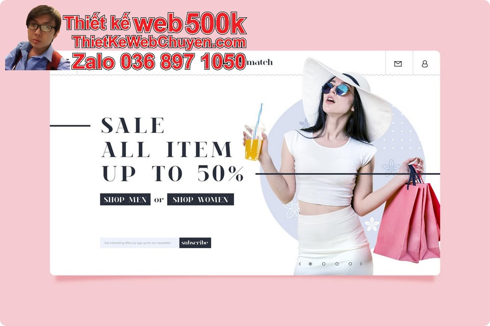 Nâng cấp web shop quần áo nữ Nâng cấp web shop quần áo nữ
