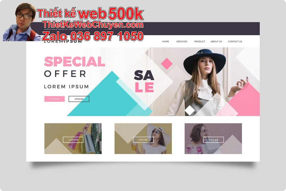 Nâng cấp web shop quần áo nữ Nâng cấp web shop quần áo nữ