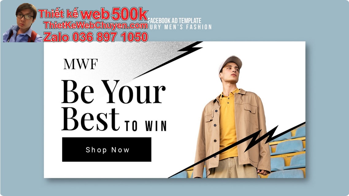 Nâng cấp web shop thời trang nam Nâng cấp web shop thời trang nam