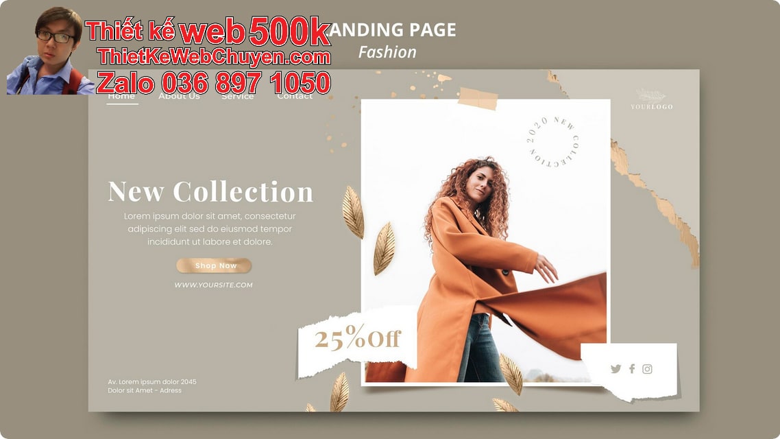 Nâng cấp web shop thời trang nữ Nâng cấp web shop thời trang nữ