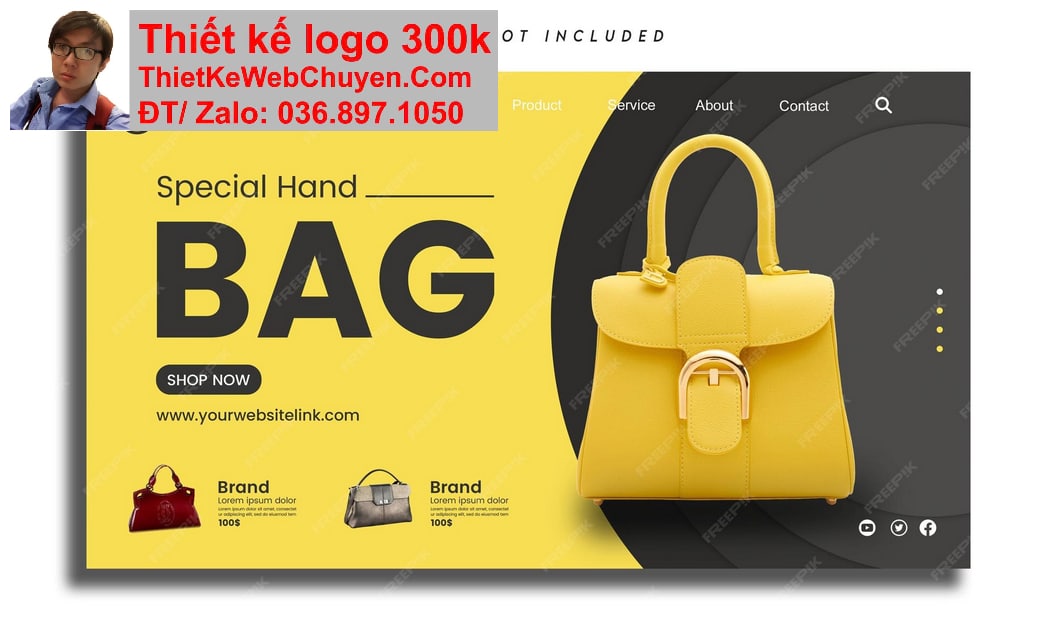 Nâng cấp web shop túi xách Nâng cấp web shop túi xách