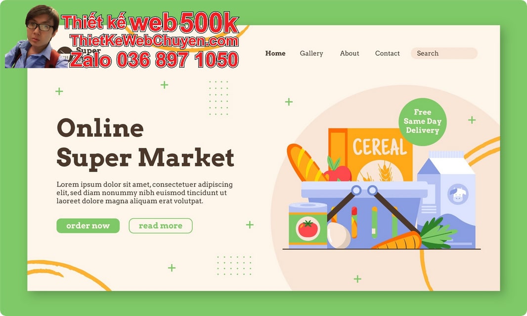 Nâng cấp web siêu thị mini Nâng cấp web siêu thị mini