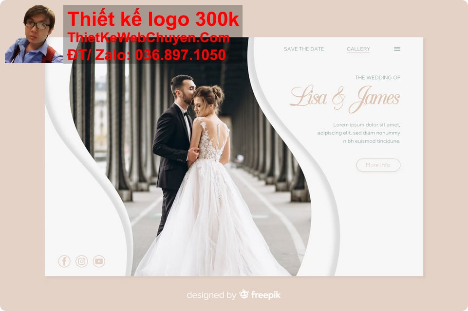 Nâng cấp web studio ảnh cưới Nâng cấp web studio ảnh cưới