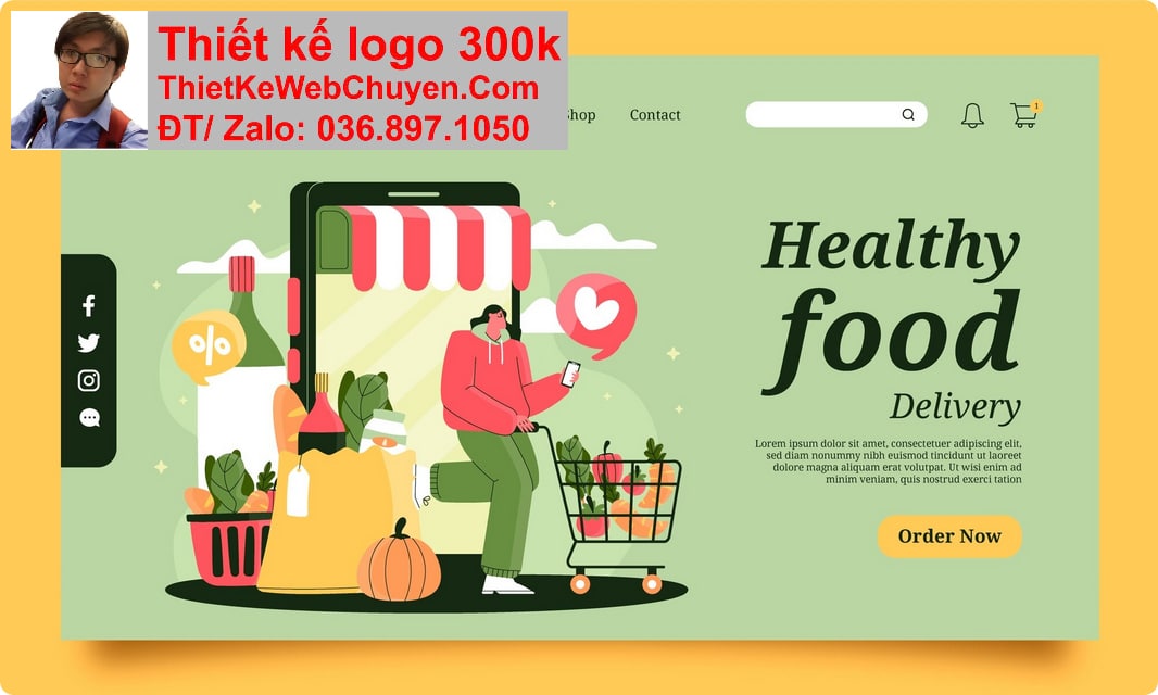 Nâng cấp web tiệm bán tạp hóa Nâng cấp web tiệm bán tạp hóa