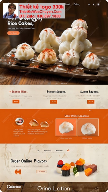 Nâng cấp web tiệm bánh bao Nâng cấp web tiệm bánh bao