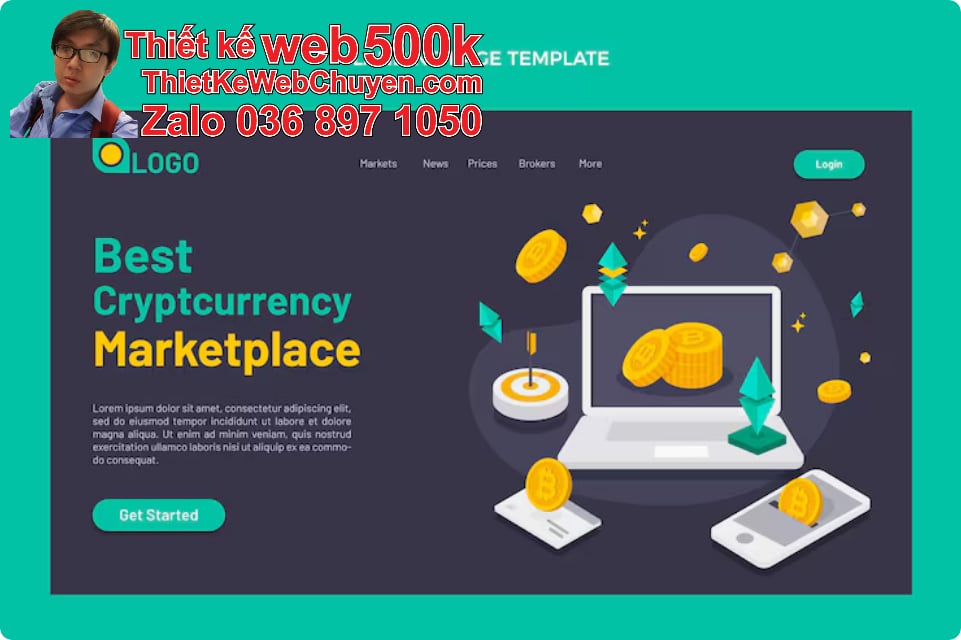 Nâng cấp web tin tức tiền ảo Nâng cấp web tin tức tiền ảo