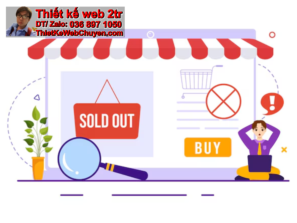 Những lỗi thường gặp khi phát triển website bán hàng và cách khắc phục