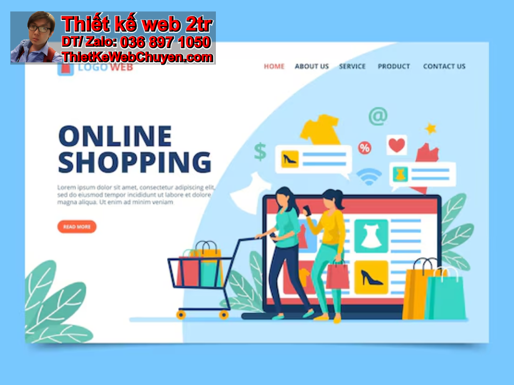 Phát triển website bán hàng để tạo dựng sự uy tín cho thương hiệu