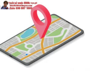 Sửa lỗi Google Map cửa hàng bán nón