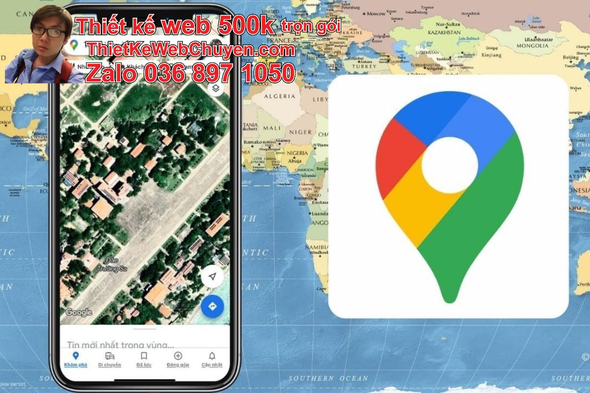 Sửa lỗi Google Map cửa hàng bán thiết bị mạng
