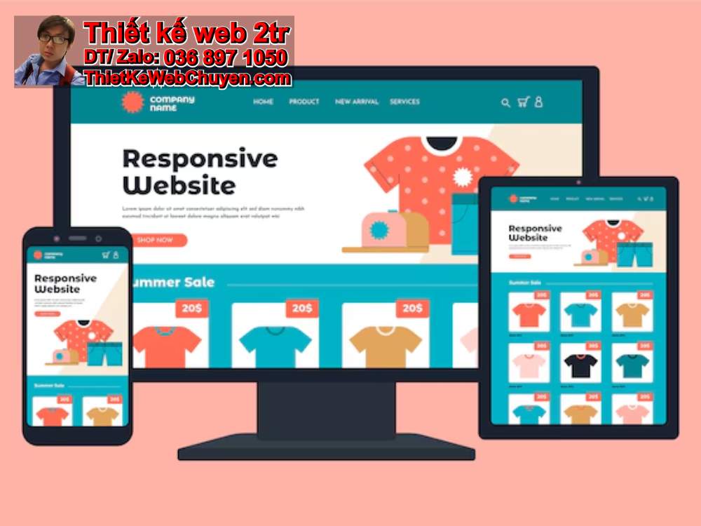 Tăng Khả Năng Thu Hút Khách Hàng Qua Thiết Kế Website Bán Hàng Responsive