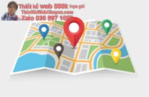 Tạo bản đồ Google Map cửa hàng bán bánh