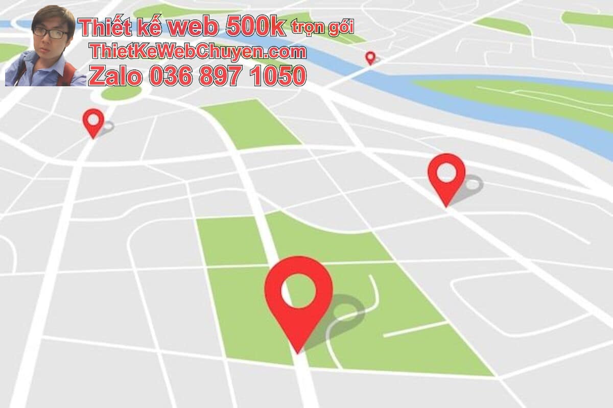 tạo bản đồ Google Map cửa hàng bán đặc sản
