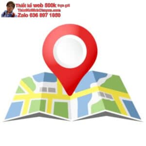 Tạo bản đồ Google Map cửa hàng bán điện thoại máy tính