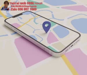 Tạo bản đồ Google Map cửa hàng bán đồ gia dụng