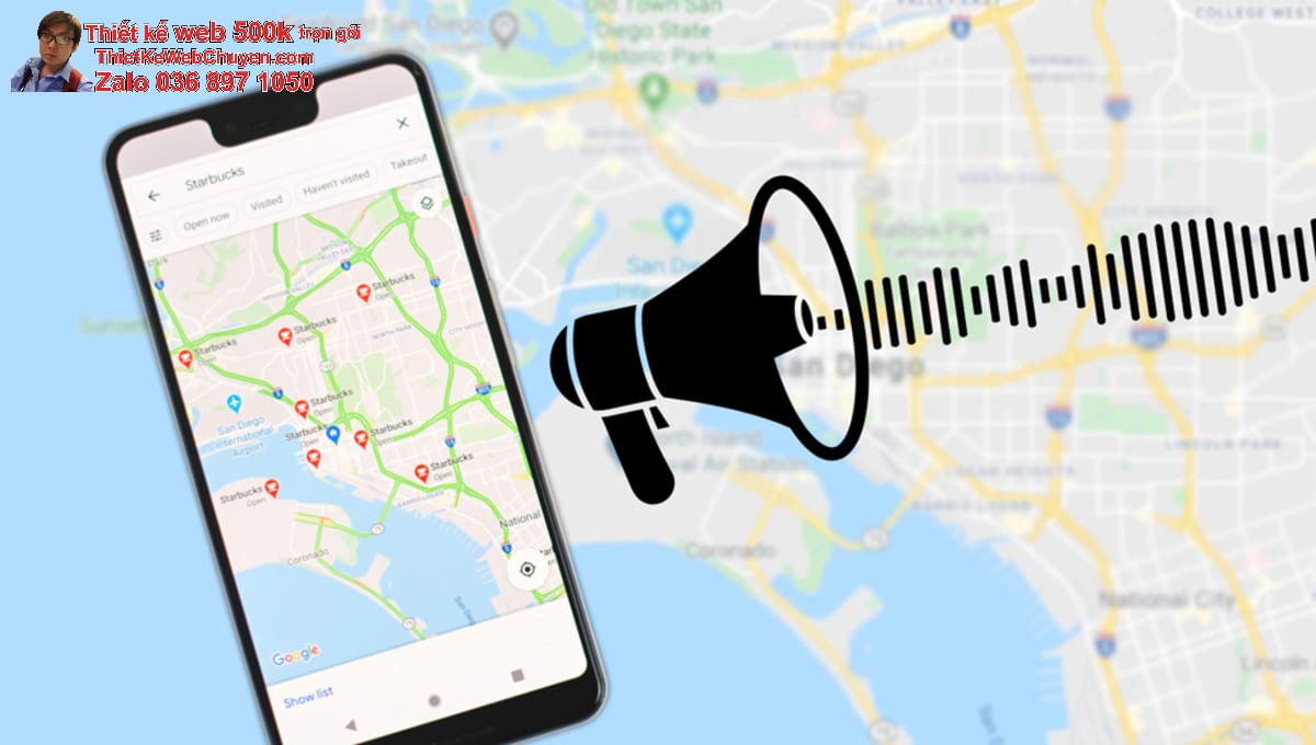 Tạo bản đồ Google Map cửa hàng bán đồng hồ